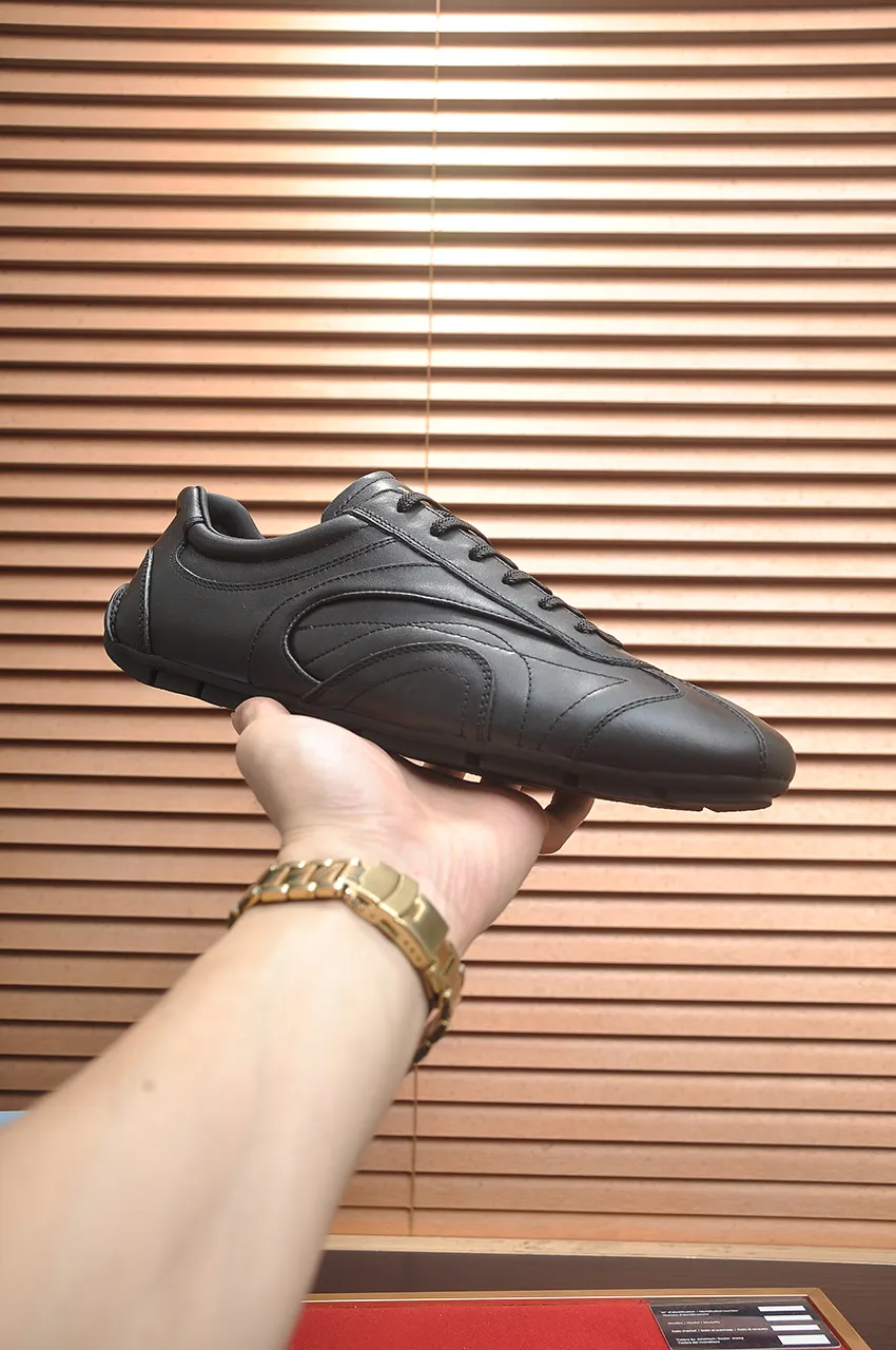 Men's shoes 💰560💶【PRADA】Prada casual shoes for couples, originally developed 1:1, made of high-mercerized cowhide with imported cowhide, silk sheepskin lining, rubber outsole, comfortable and soft on the feet, size for women: 35 to 40. Male 38 to 48💰🔥🔥🔥🔥🔥
